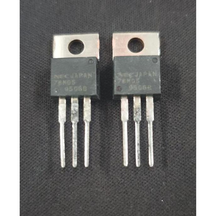 BEJ27 IC 78M05 LINEAR POSITIVE VOLTAGE REGULATOR 5V PERSAMAAN KA7805 KIA7805 7805 - ORIGINAL NEC JAP