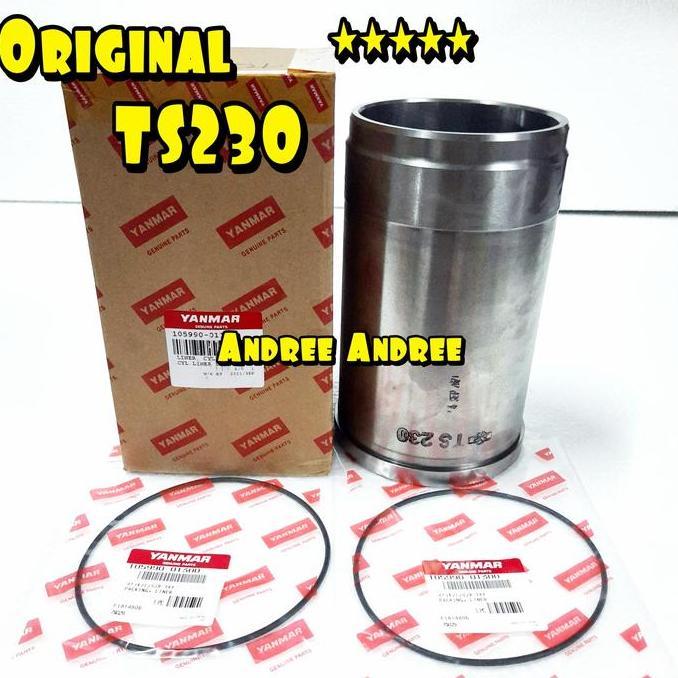 TS230 Cylinder Liner with Oring Yanmar TS-230 TS 230 Original