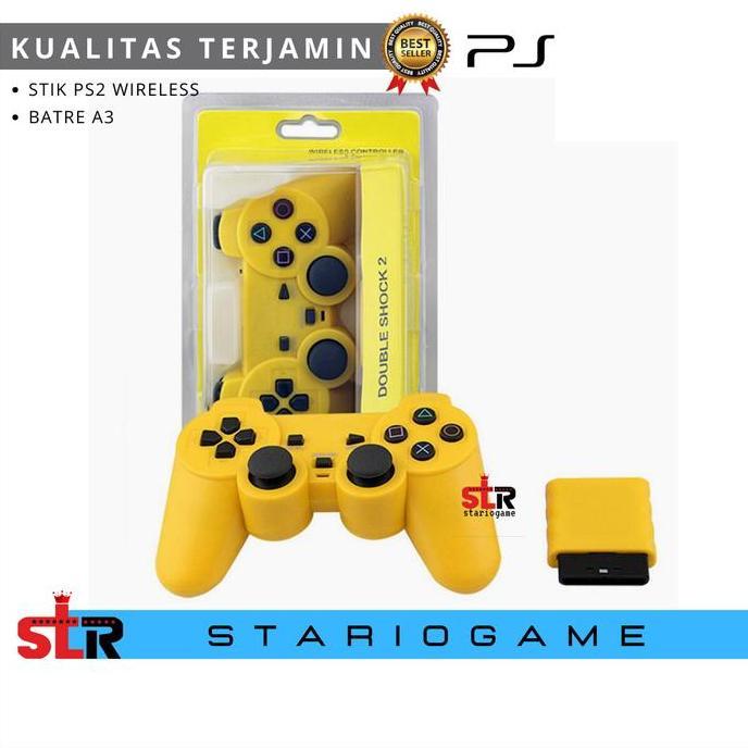 Stik ps2 wireless Joystick PS2 wireless WARNA
