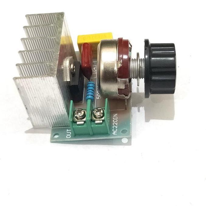 Dimmer 4000W Pengatur Kecepatan Motor Listrik Gerinda Bor 4000W Kit