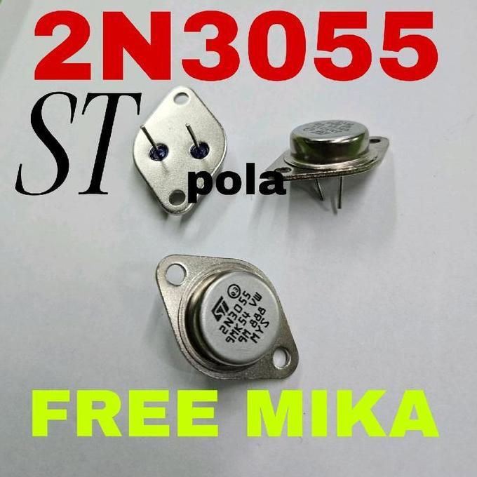 POLA 2N 3055 JENGKOLAN MYS 2N3055 MURAH