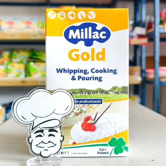 Millac Gold 1 Liter Whipping Cream / Millac Whipping Cooking & Pouring