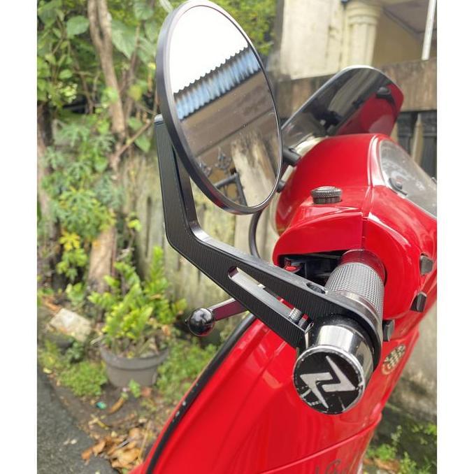 Spion vespa sprint primavera gts lx s model zelioni - bulat hitam