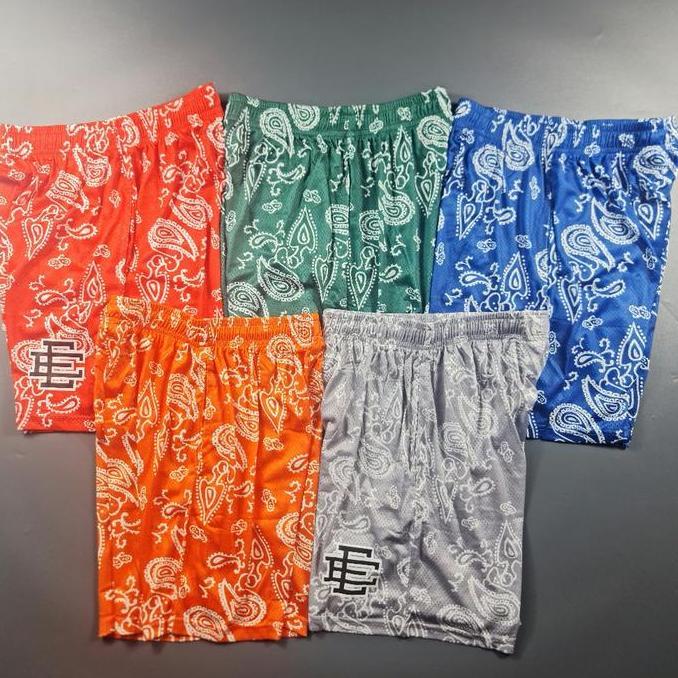 Qkqk- Celana Basket Casual Eric Emanuel Batik Edition Casual Streetwear