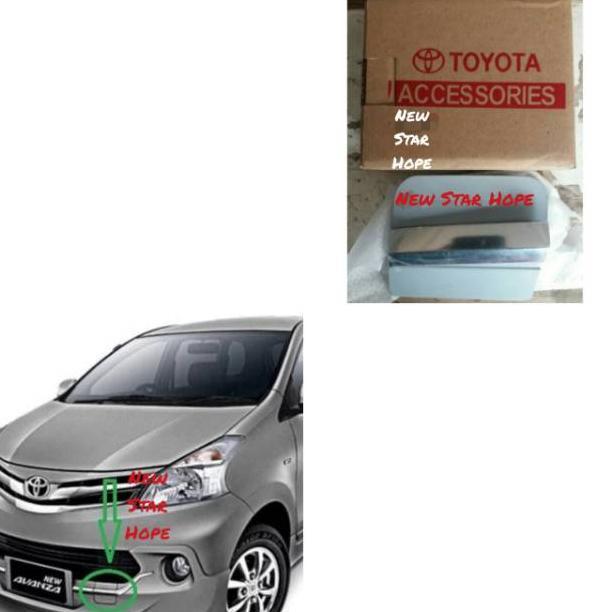 Cover / Tutup / Derek / Towing / Bemper Depan Avanza Luxury Original