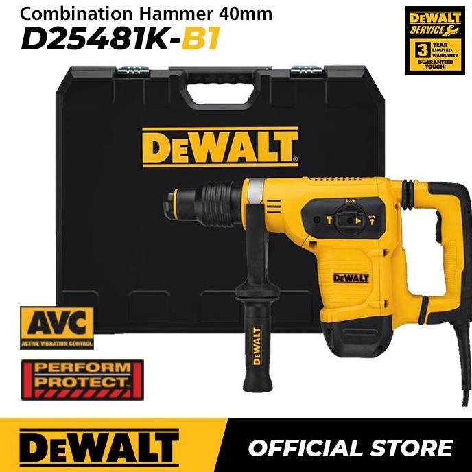 Dewalt Demolition Hammer / Bor Bobok Beton 1050Watt 40mm D25481K