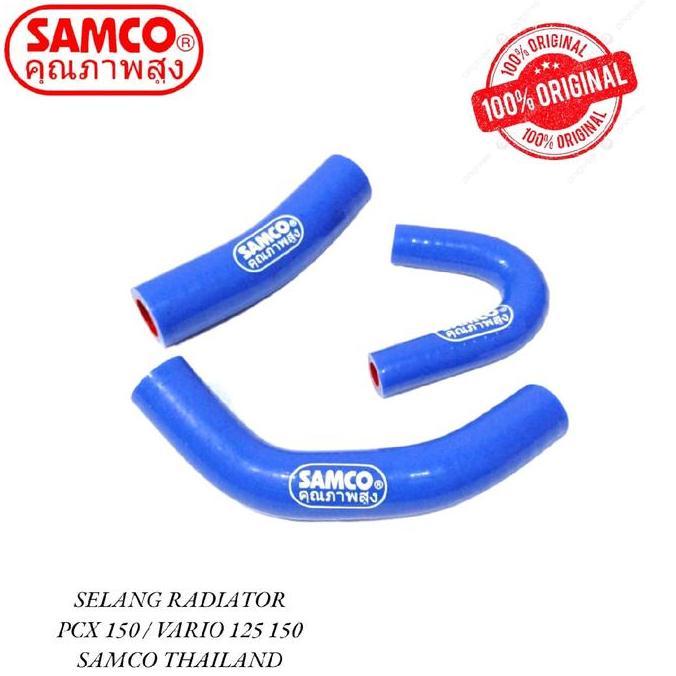 SELANG RADIATOR SAMCO ORIGINAL VARIO 150 125 NEW OLD PCX NEW PCX CBU ADV ORIGINAL SAMCO THAILAND ENG