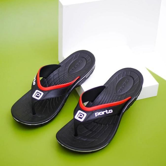 Boys- Porto 1016B Sandal Jepit Karet Anak Laki-Laki Ukuran 24-35 Fashion