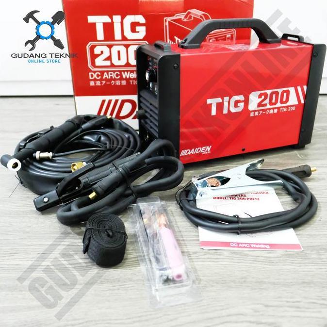 RANMEU Mesin Las Argon DAIDEN TIG200 PULSE / Trafo Las Argon DAIDEN TIGI 200