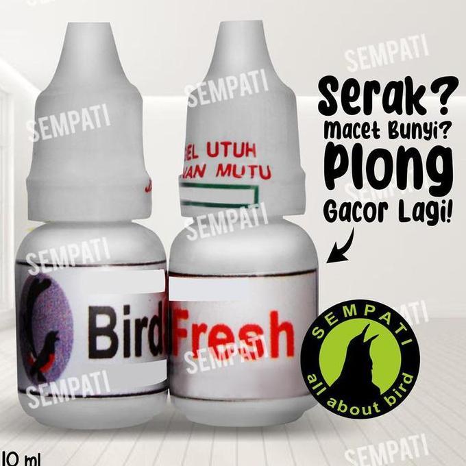 Sempati Bird Fresh Om Kicau Vitamin Burung Sakit Macet Bunyi Serak Saluran Pernafasan Dll