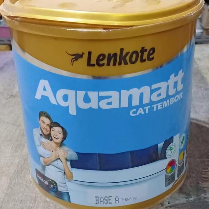 TERBARU - CAT TEMBOK TINTING LENKOTE AQUAMATT INTERIOR CAT AVIAN BRANDS 5 KG