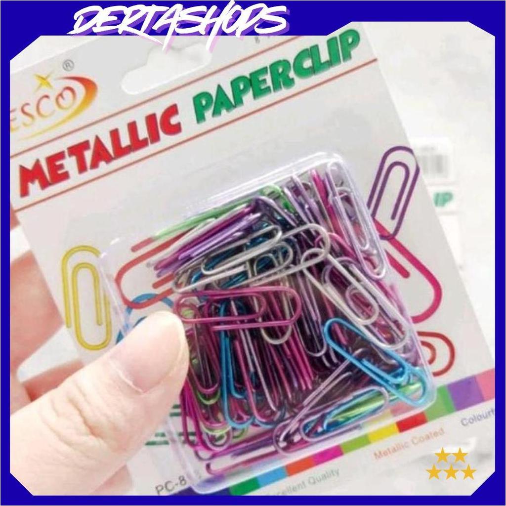 Paper Clip Metalic/ Paper Clip Metalik/ Paper Clip Esco/ Paper Clip Neon/ Clip Kertas/ Paper Clip/ P
