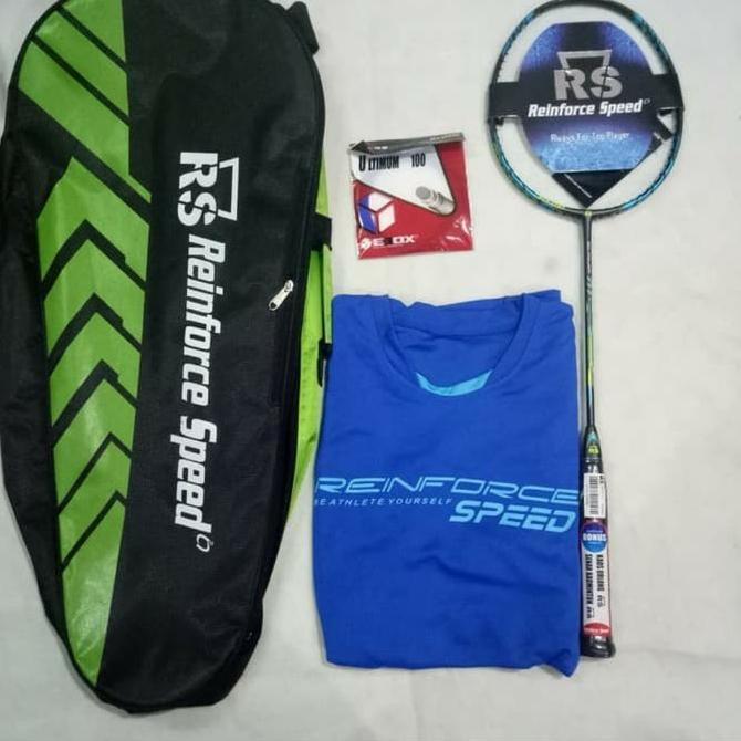 HARGA DISC - RAKET BADMINTON RS ISO 777 PAKET LENGKAP