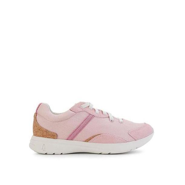 PREMIUM / Hush Puppies Sneakers Wanita The Good Tie Dusty Pink Textile