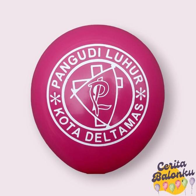 PREMIUM / Cerita Balonku Balon Sablon Custom Logo Star Pangudi Luhur Kota Deltamas untuk Event dan P