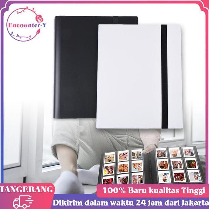 YUTUSAKA 9 Pockets A4 Album Koleksi Kartu 360pcs Album Kartu Besar Koleksi Buku Photocard Card Album