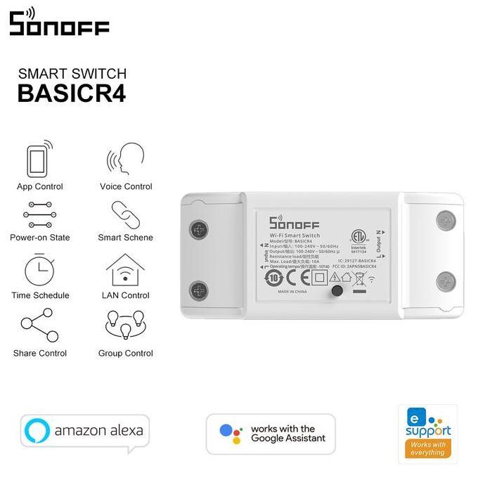 Sisivalaram_ - Sonoff Smart Switch Basic R4 Smart Breaker Wireless 10A Smart Home Iot