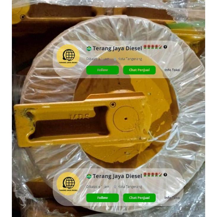 Idler Kobelco Sk 200-8 Sk200-8 Impor Original Dan Terpercaya