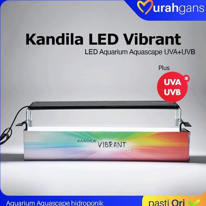 Lampu Aquarium KANDILA VIBRANT LED Aquarium Gantung UVA UVB