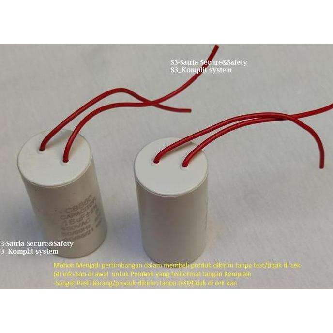 Otokit- Cbb60 Capacitor 16Uf Kapasitor 16 Uf Pompa Air
