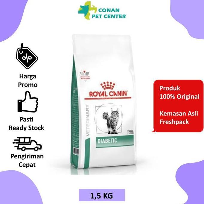 Gato - Royal Canin Vet Diabetic Cat 1.5Kg
