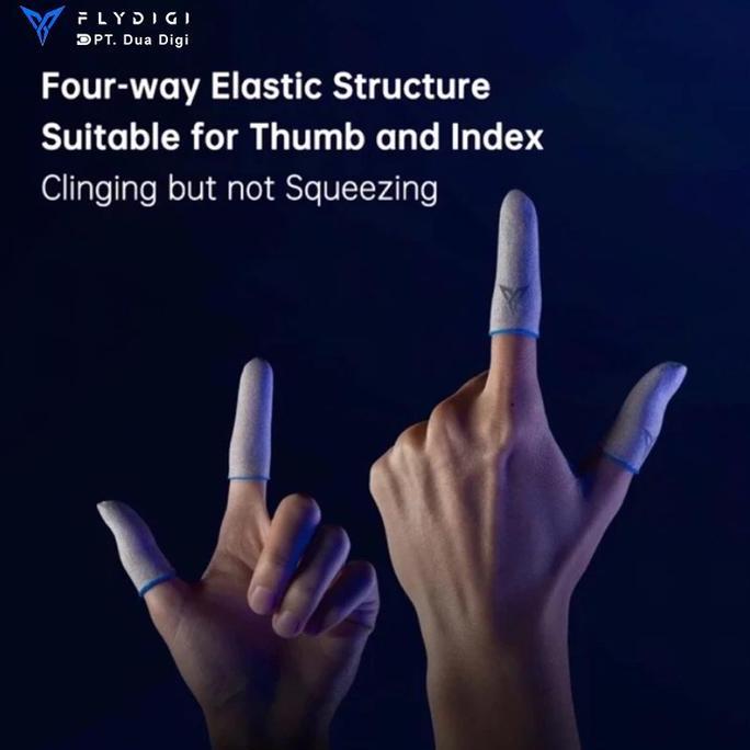 FLYDIGI Sarung Jari Gaming Beehive 5 Sarung Jempol Beehive 5 Finger Sleeve Beehive 5 Fiberglass Vers