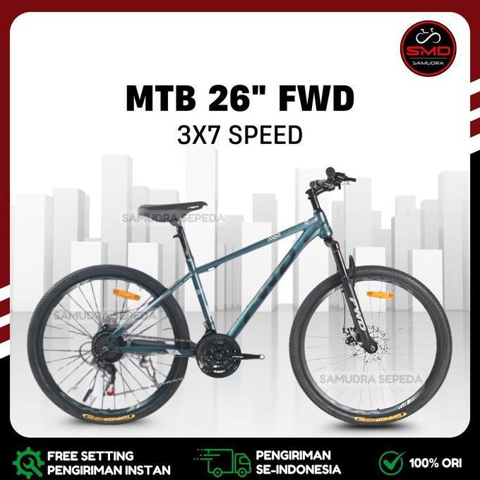 ROSYANTI_TJI - SEPEDA GUNUNG MTB 26 ATLANTIS AT MT 735 / 760 7SP // MTB FORWARD FWD MURAH BDG