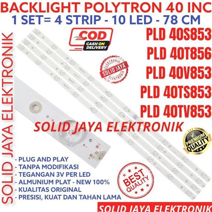 BACKLIGHT LED POLYTRON 40 IN PLD-40S853 PLD-40T856 PLD-40V853 LAMPU BL PREMIUM
