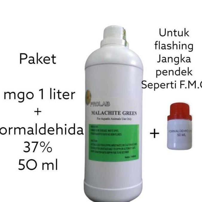 Fishgod- Prolabio Malachite Green Fmg Obat Ikan 1 Liter