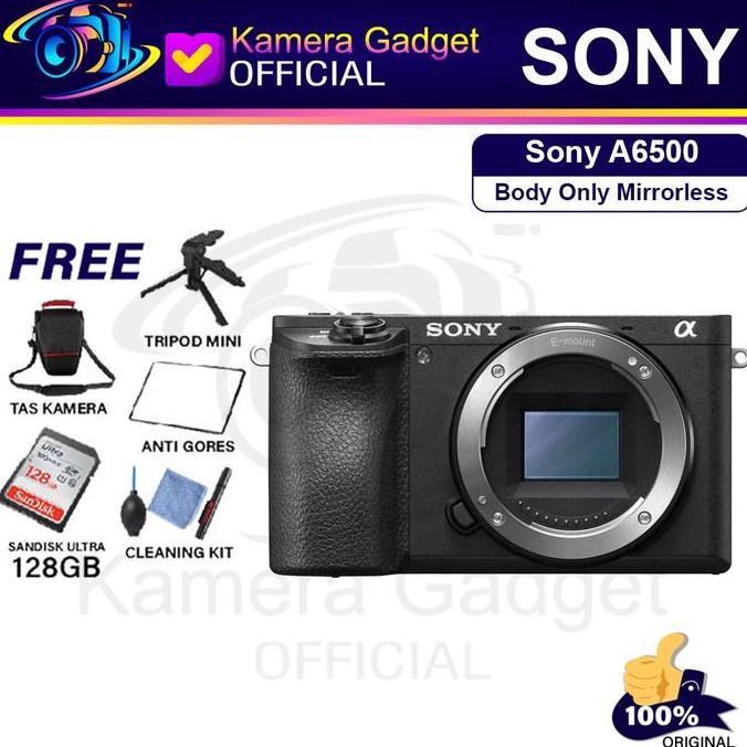 NAWAVI889 - SONY ALPHA A6500 BODY ONLY MIRRORLESS CAMERA - @6500 / A 6500 BODI