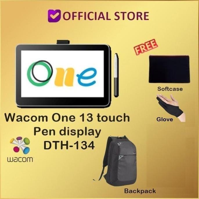 Wacom One Pen Display 13 Touch Pen Display DTH134 DTH 134 Display 13"