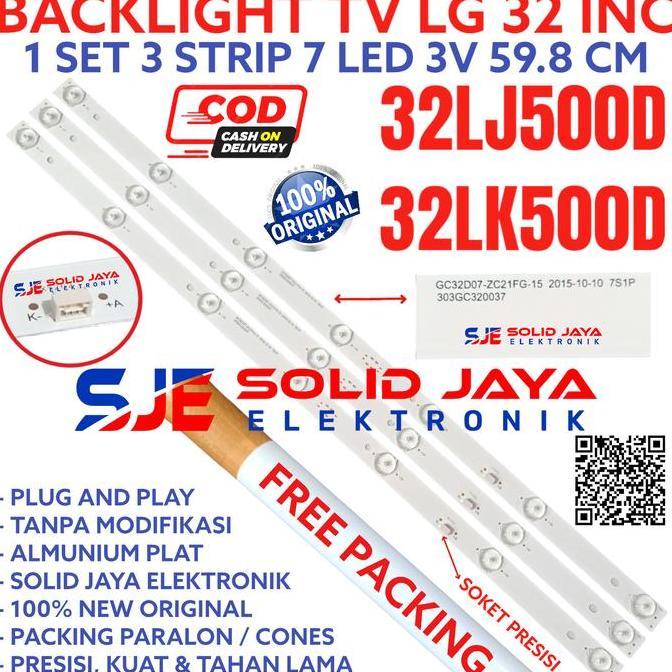 BACKLIGHT TV LED LG 32 INC 32LK500 D 32LK500D 32LK LAMPU BL 7K 3V IN BEST SELLER