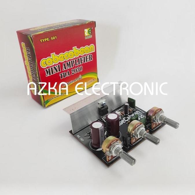 KIT POWER AMPLIFIER MINI TDA 2030 MONO RESTOCK