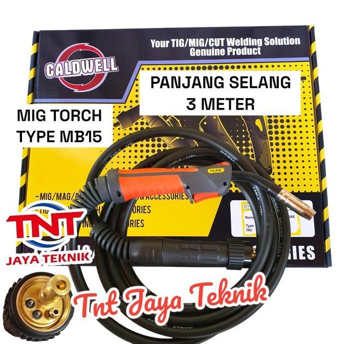 Stang Las Co2 Mig Mb 15 Ak / Stang Las Co2 Mb15Ak / Mig Torch Mb 15 Terbaru 