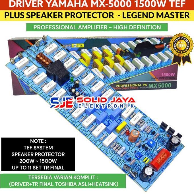 KIT POWER AMPLIFIER TYPE FOR YAMAHA MX5000 1500W MONO TR TOSHIBA 2SA1943 2SC5200 ASLI MX 5000 MX-500