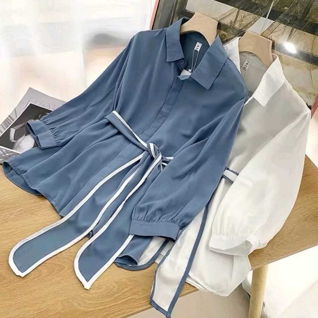 Atasan Mutia Blouse Shirt Kemeja Wanita