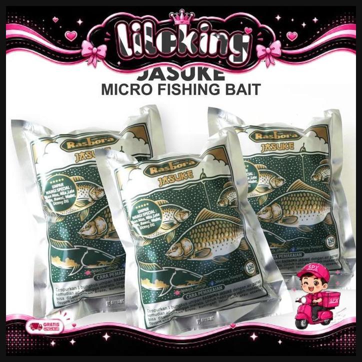 Rasbora Micro Fishing Bait / Umpan Wangi Special Jasuke Terkini