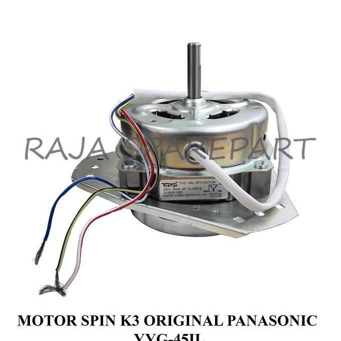 DINAMO PENGERING MESIN CUCI/MOTOR SPIN K3 ORIGINAL P4NASONIC YYG-45IL RSP27