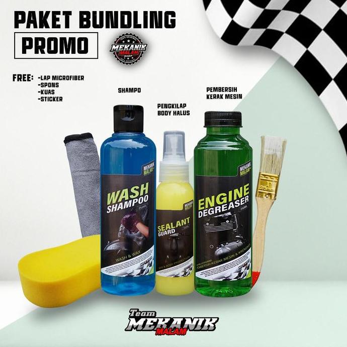 PAKET CUCI PROMO MEKANIK MALAM
