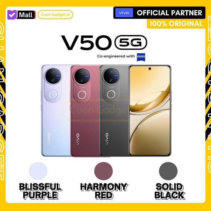 Cell- Vivo V50 5G 12/512 Vivo V 50 5G 12/256 Vivov50 5G 12/512 Garansi Resmi Indonesia