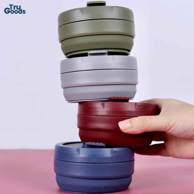 Caem- Foldable Cup Tru Goods / Gelas Kopi Lipat 475 Ml - Cup