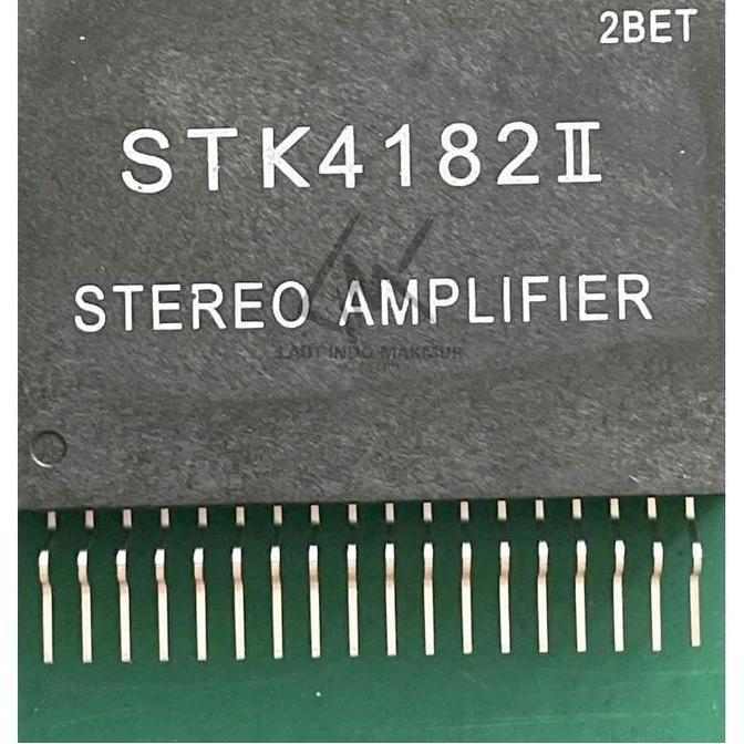 IC STK 4182 STK4182 IC SUARA STEREO AMPLIFIER AUDIO SOUND SISTEM LT99