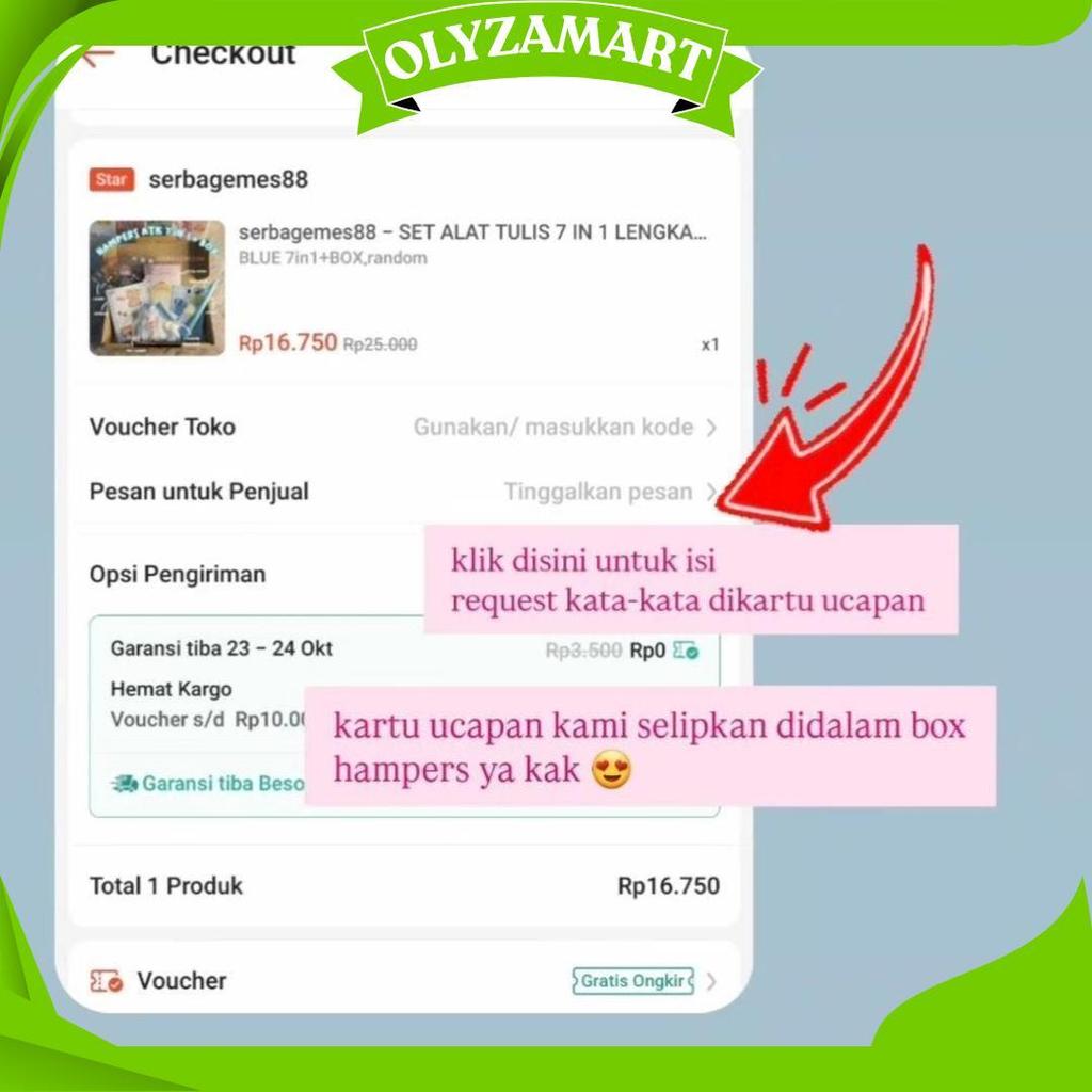 serbagemes88 - ALAT TULIS SET 12 IN 1 LENGKAP / STATIONERY UNTUK  PERLENGKAPAN ALAT TULIS / PAKET SO