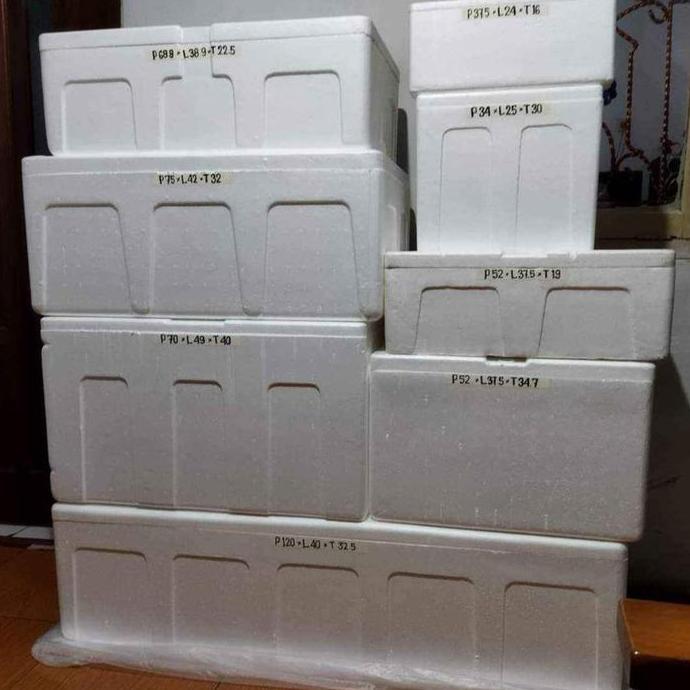 sterofoam box untuk ikan