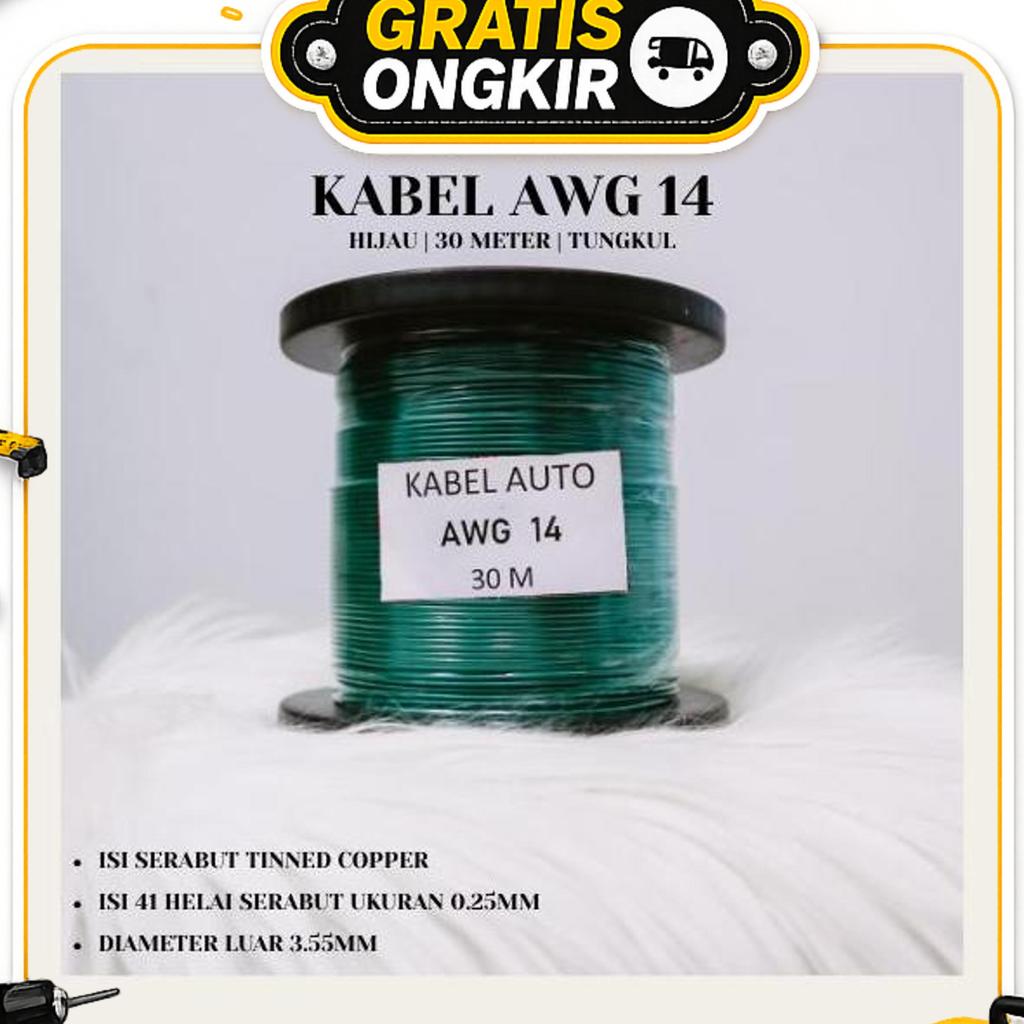 Awg 14 Pvc Tinned Cu 30 Meter