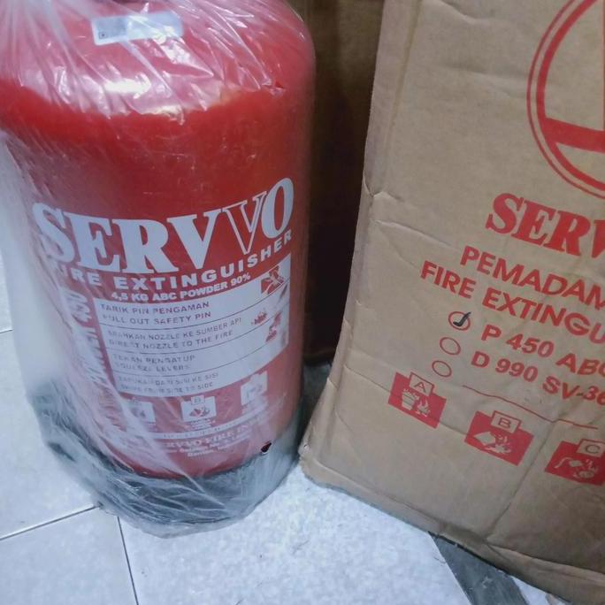 APAR SERVVO 4,5KG P450 ABC POWDER APAR SERVVO 4,5KG ORIGINAL SNI