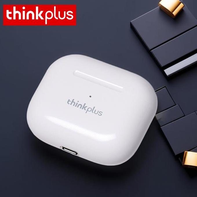 Original ThinkPlus LP43Pro Earbud Nirkabel Sejati, Suara Kuat yang Dapat Disesuaikan, Waktu Putar 8 