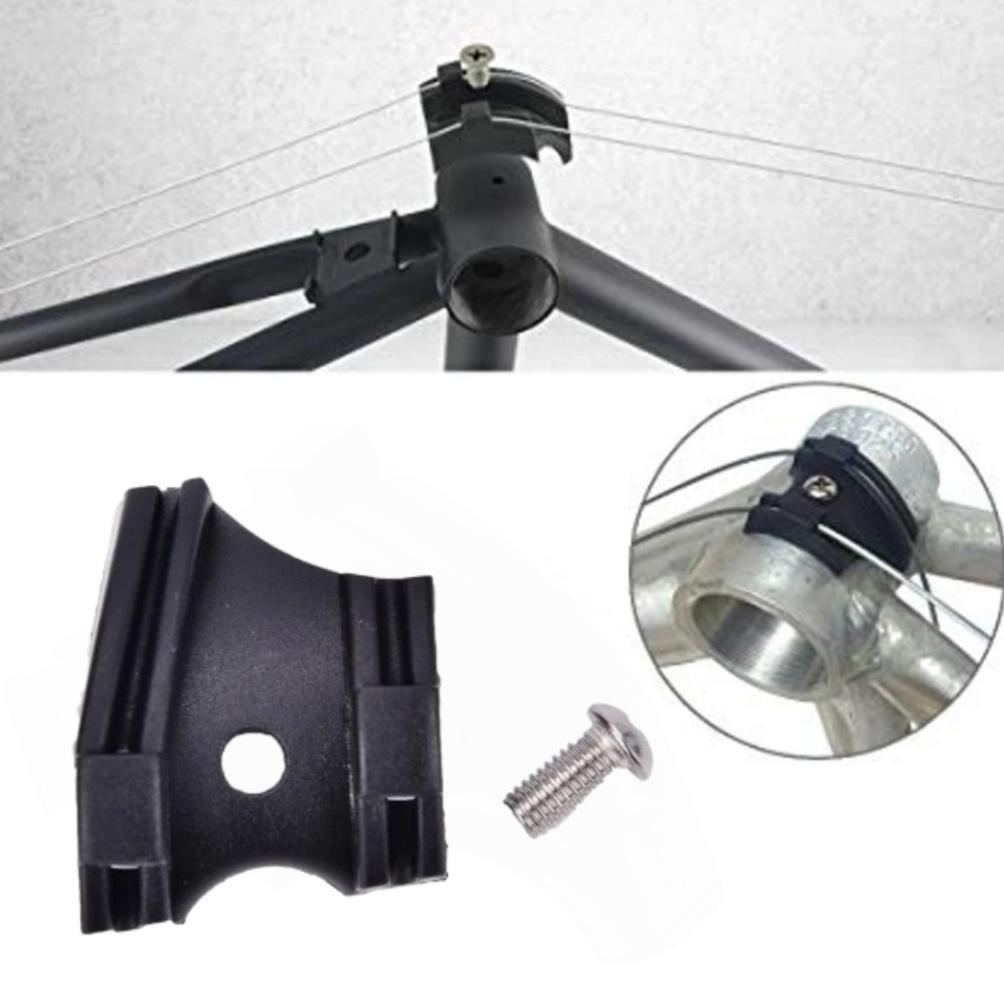 CALVESTRAC CLAMP SEPEDA JALUR KABEL SHIFTER BAWAH BB CABLE GUIDE REAR DERAILLEUR RD FD SEPEDA LIPAT 