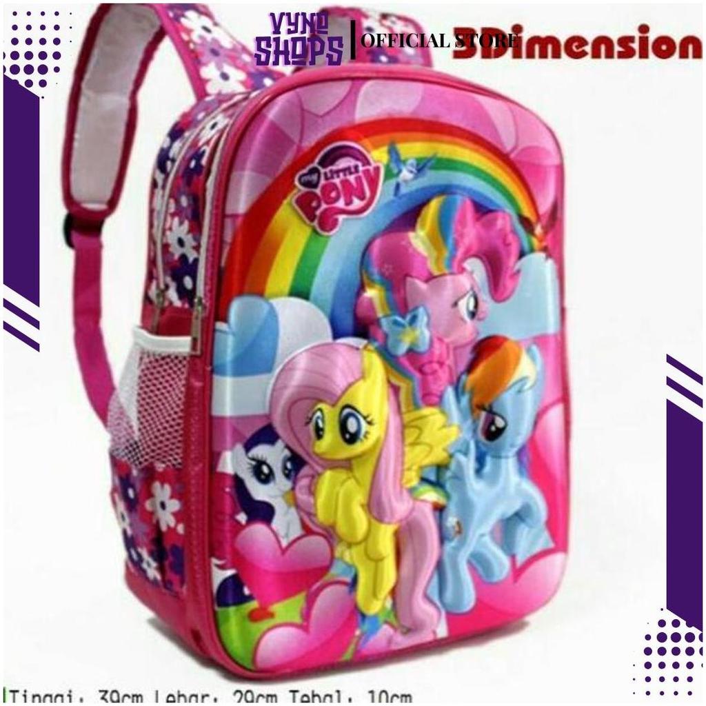 Hot Promo TAS Anak Karakter 3 Dimensi (Gambar Timbul) GD Ori