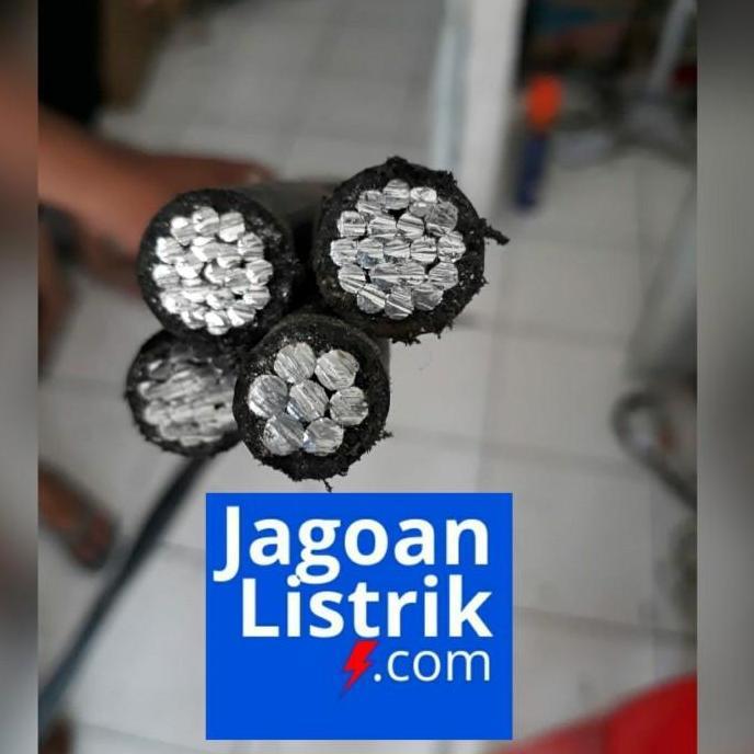 TERMURAH - Jembo Kabel Twisted 3x70 + 1x70 mm2 100 Meter JEMBO NFA2X PLN SR 4x70 Aluminium Tiang Lis
